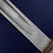 British 1895 Pattern Infantry Officers Sword with Pre Regulation Field Scabbard 29